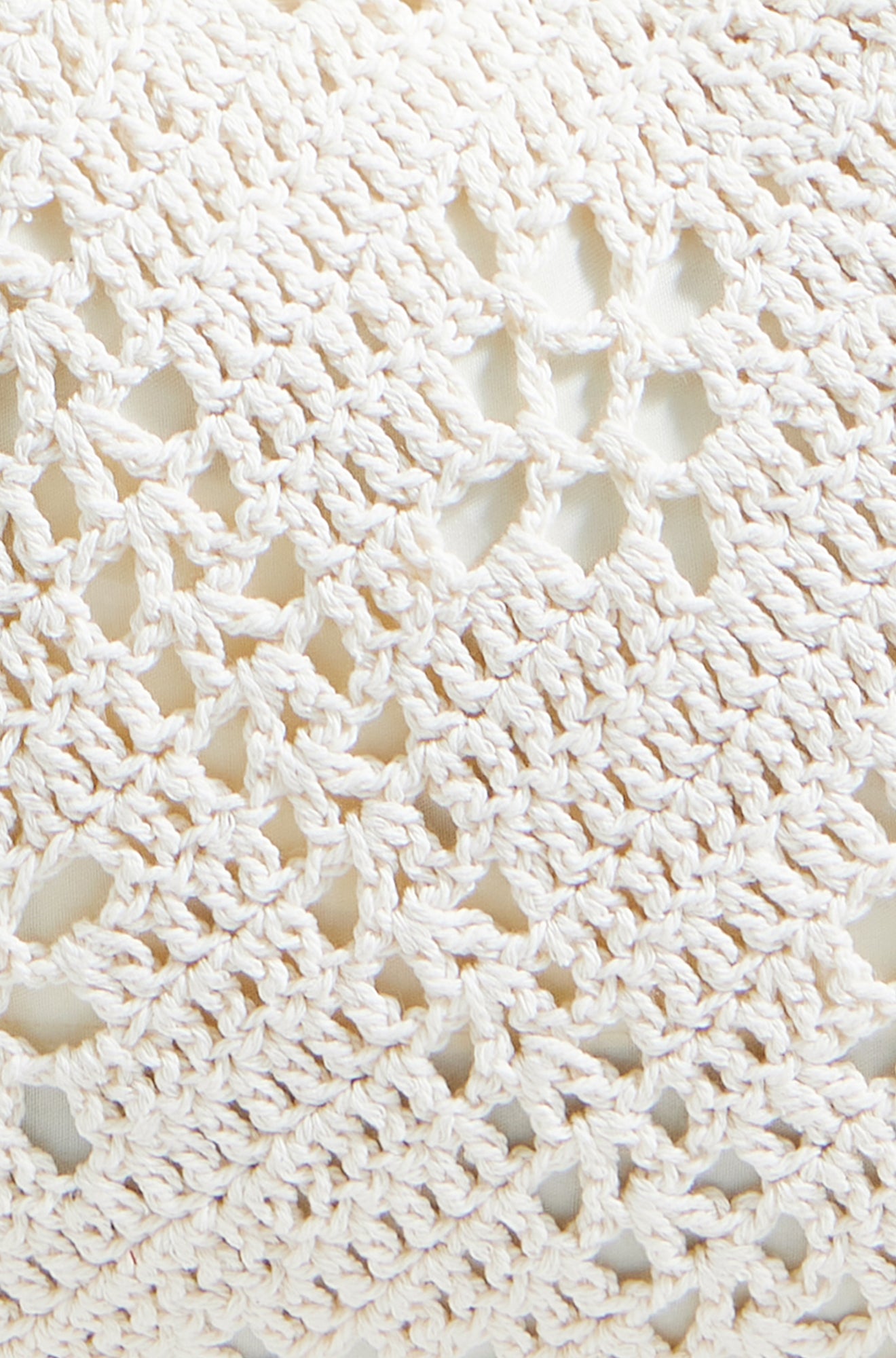 Yumi Ivory Crochet Hand Bag ACC BAGS Yumi