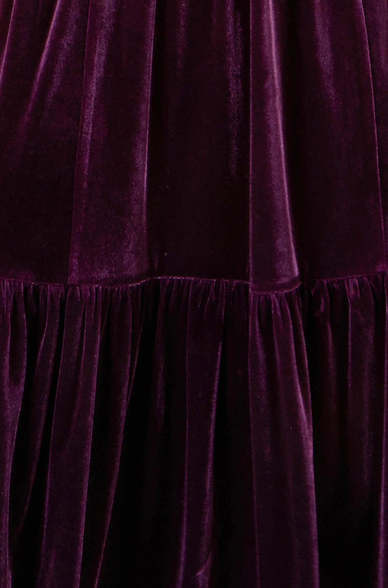 Yumi Purple Velvet Midi Dress Dress Party Yumi