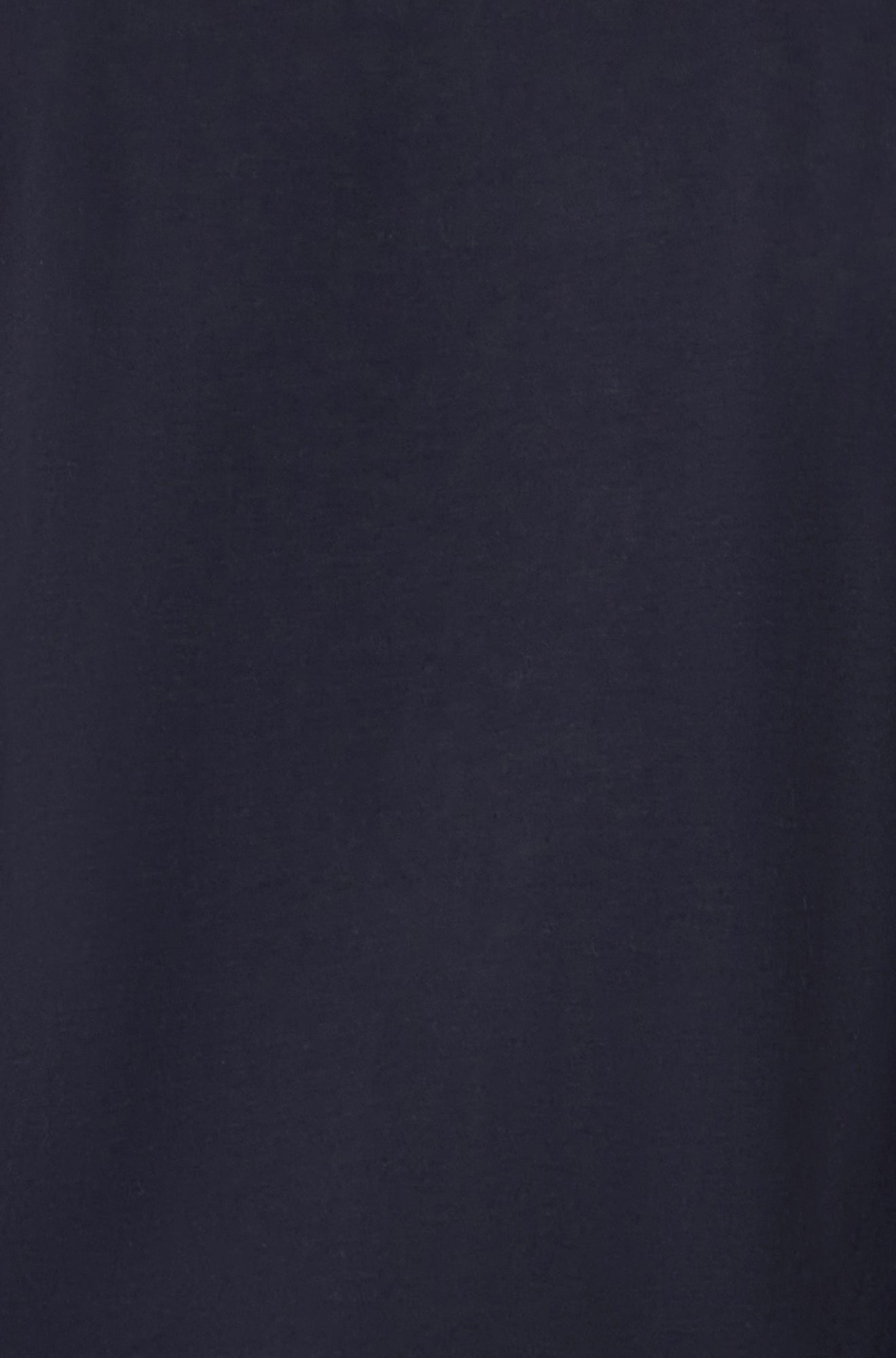 Yumi Navy Stretch Cotton Jersey Long Sleeve Top Top Yumi