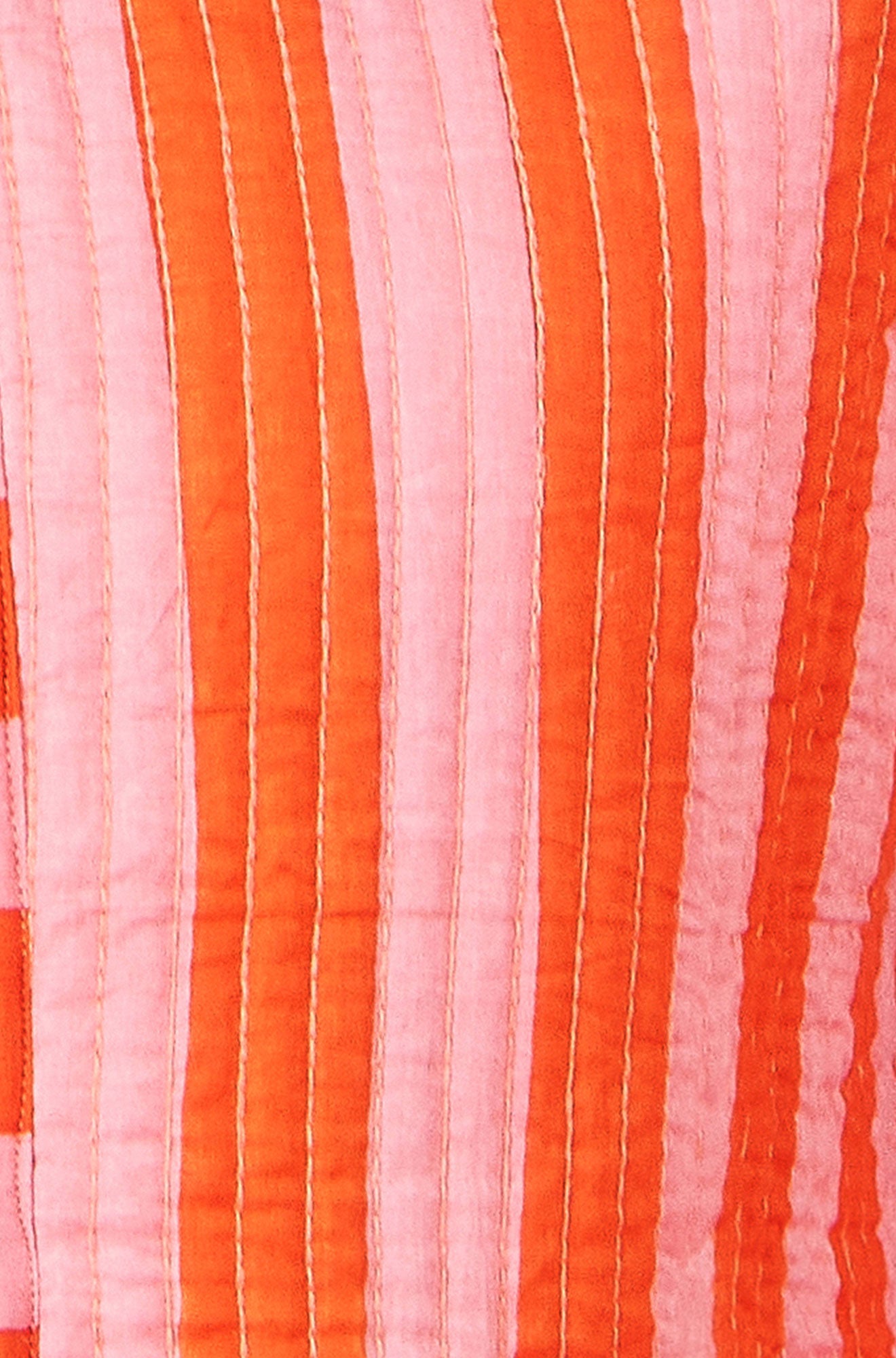 Yumi Multicolour Checked Reversible Cotton Quilted Jacket Outerwear Yumi