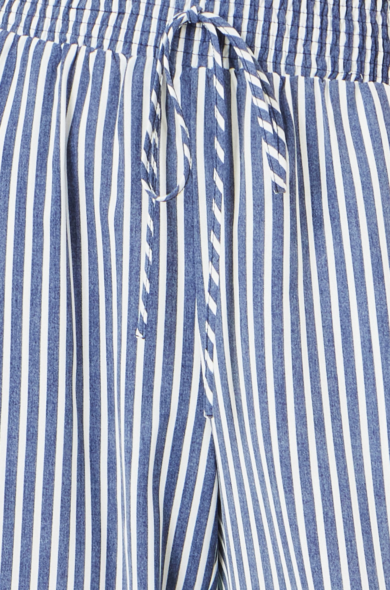 Yumi Blue Stripe Relaxed Trousers TROUSER Yumi