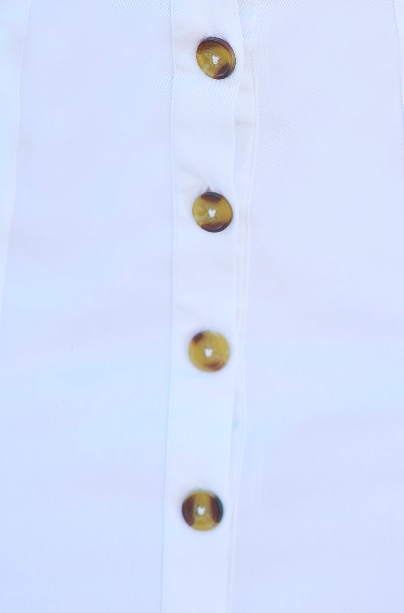 Yumi White Cotton Stretch Mini Skirt With Button Details Skirts Yumi