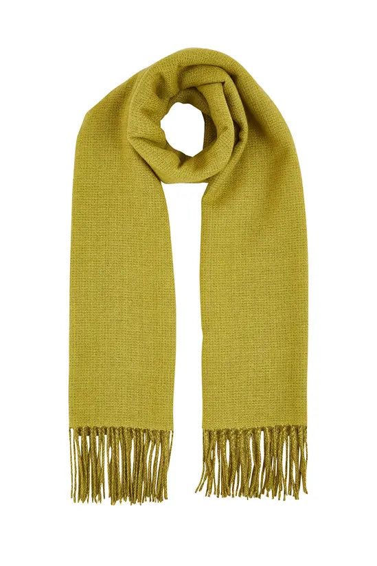 Yumi Green Two Tone Scarf Yumi