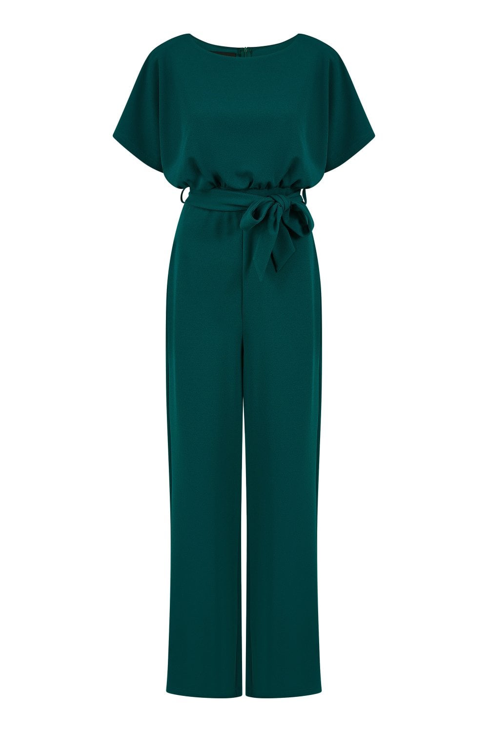 Mela Green Batwing Stretch Jumpsuit Mela
