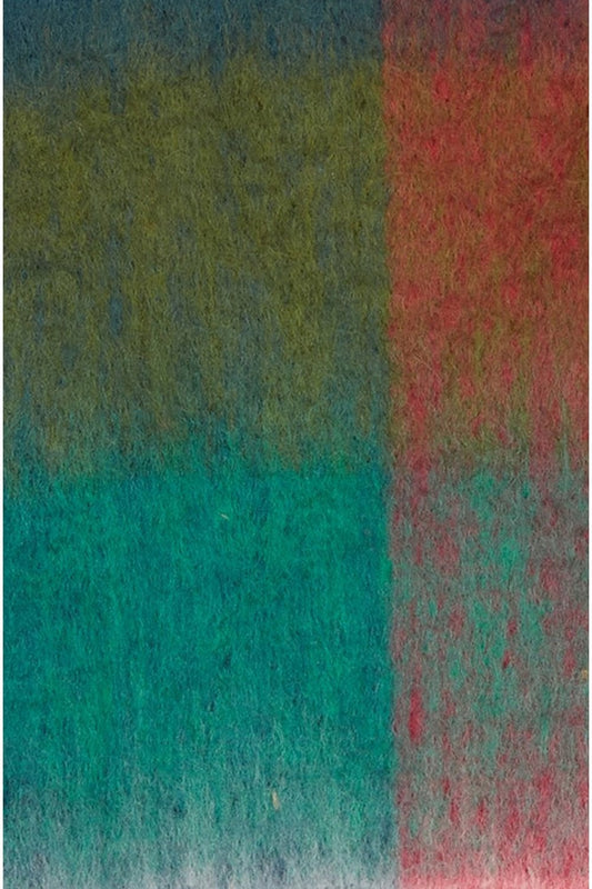 Yumi Rainbow Check Soft Scarf Yumi