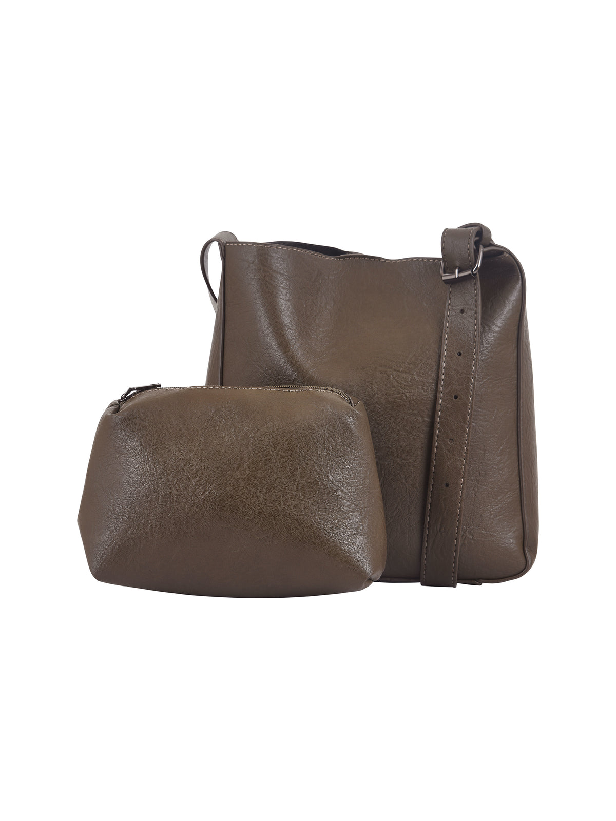 Yumi Brown Shoulder Bag ACC BAGS Yumi