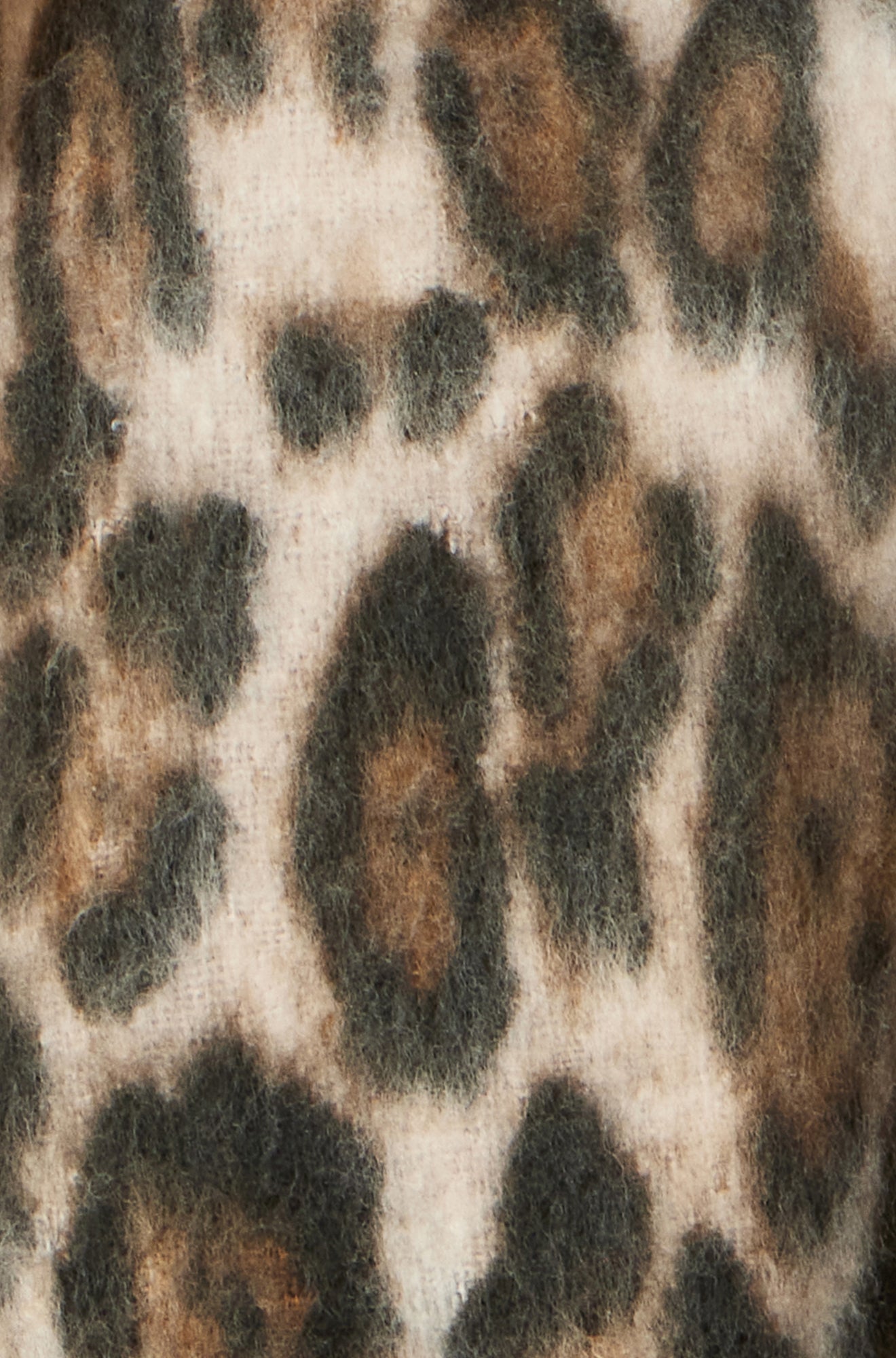 Yumi Brown Leopard Print Soft Scarf ACC SCARF Yumi