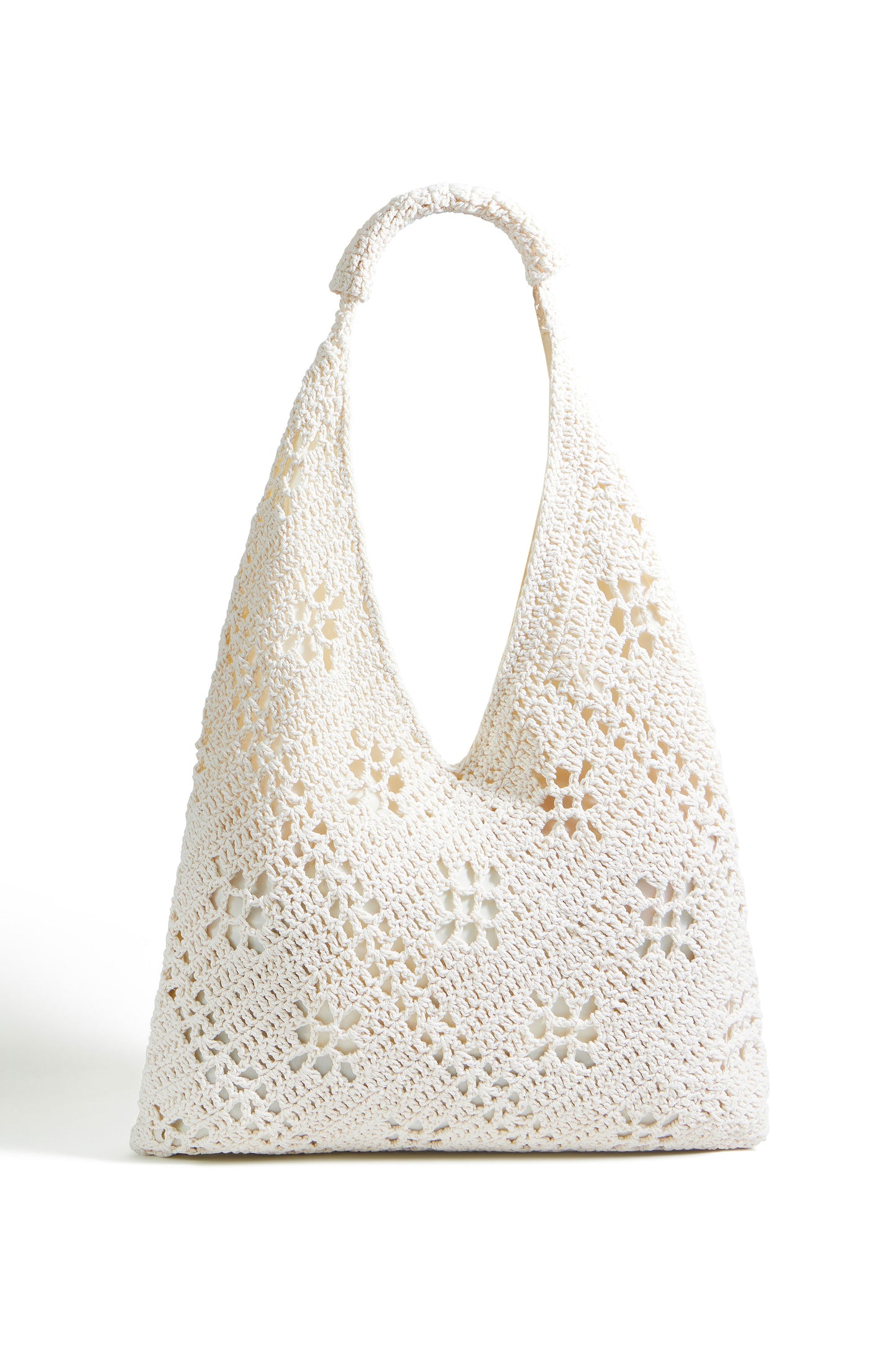 Yumi Ivory Crochet Hand Bag ACC BAGS Yumi