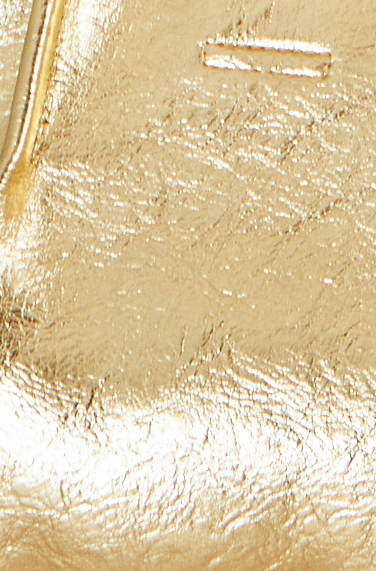 Yumi Gold Metallic Small Tote Bag