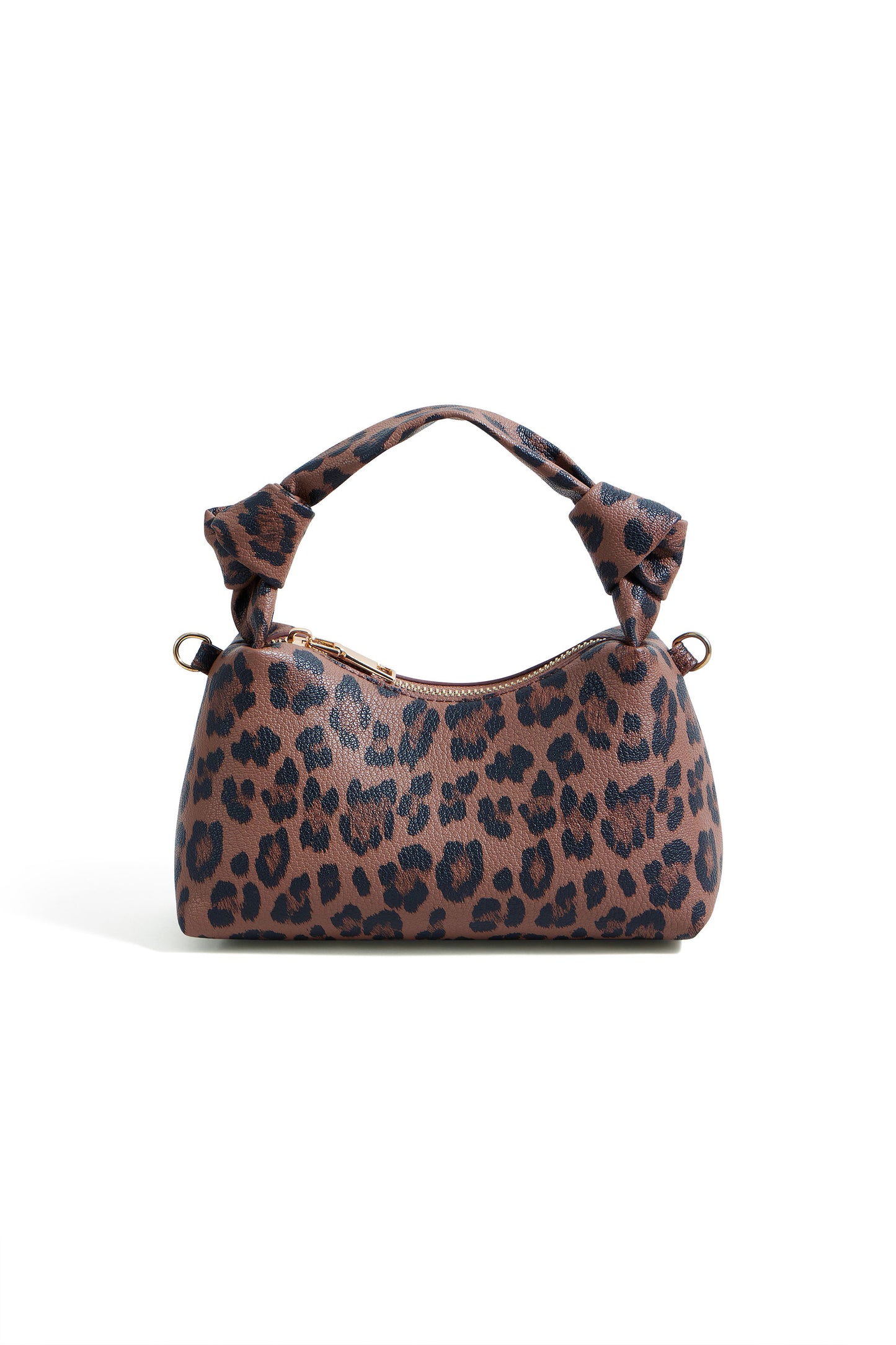 Yumi Brown Leopard Small Shoulder Bag ACC BAGS Yumi