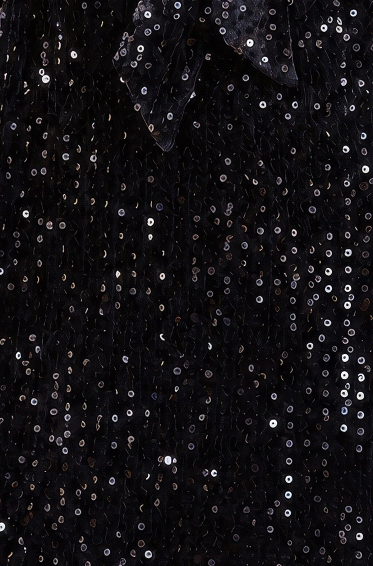 Mela Navy Sequin Smock Dress Mela