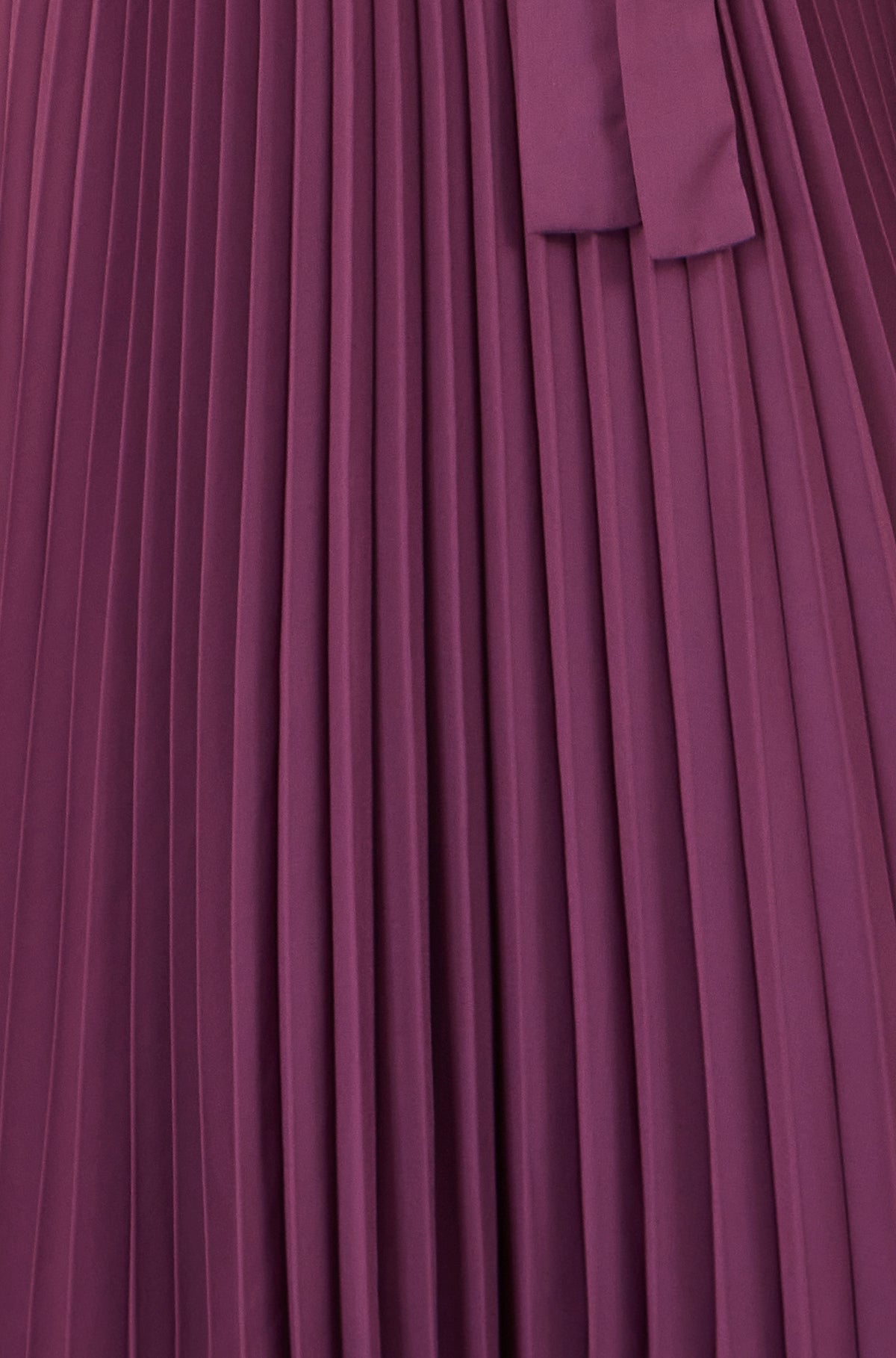 Yumi Purple Pleated Wrap Midi Dress Dress Occasion Yumi
