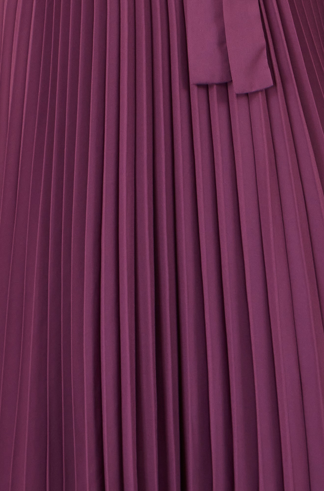 Yumi Purple Pleated Wrap Midi Dress Dress Occasion Yumi