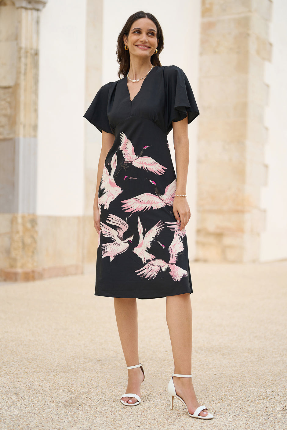 JYUN’s KIMONO DRESS (GREY)