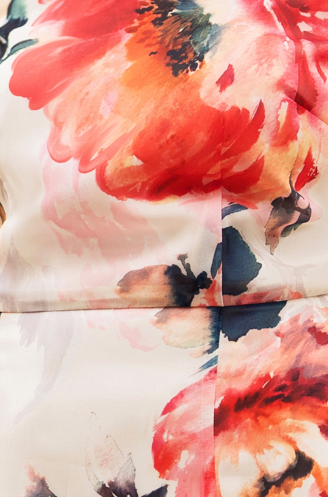 Yumi Ivory Flower Halter Neck Maxi Dress Dress Occasion Yumi