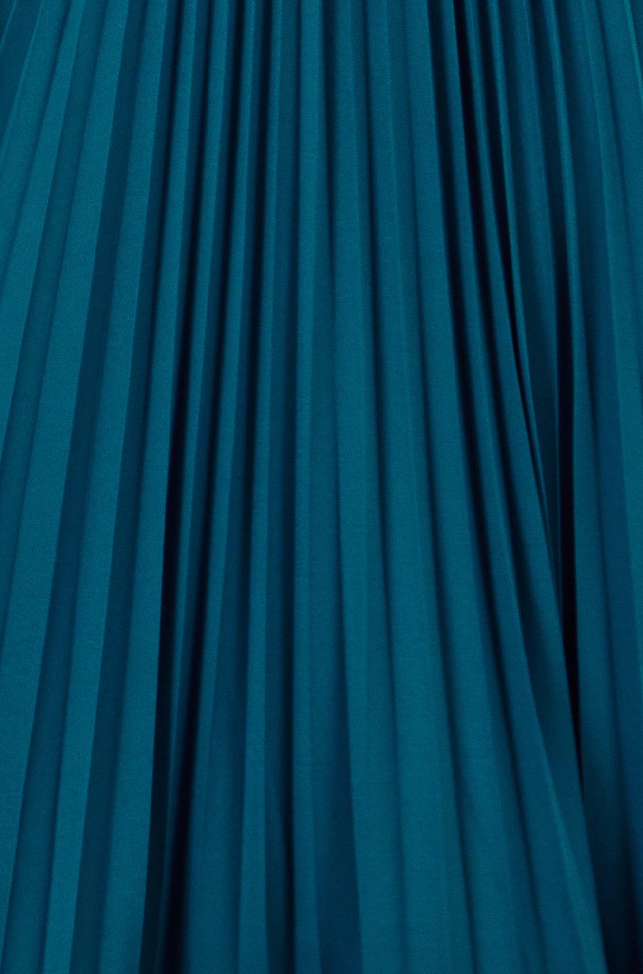 Yumi Teal Stretch Wrap Pleated Midi Dress Dress Occasion Yumi