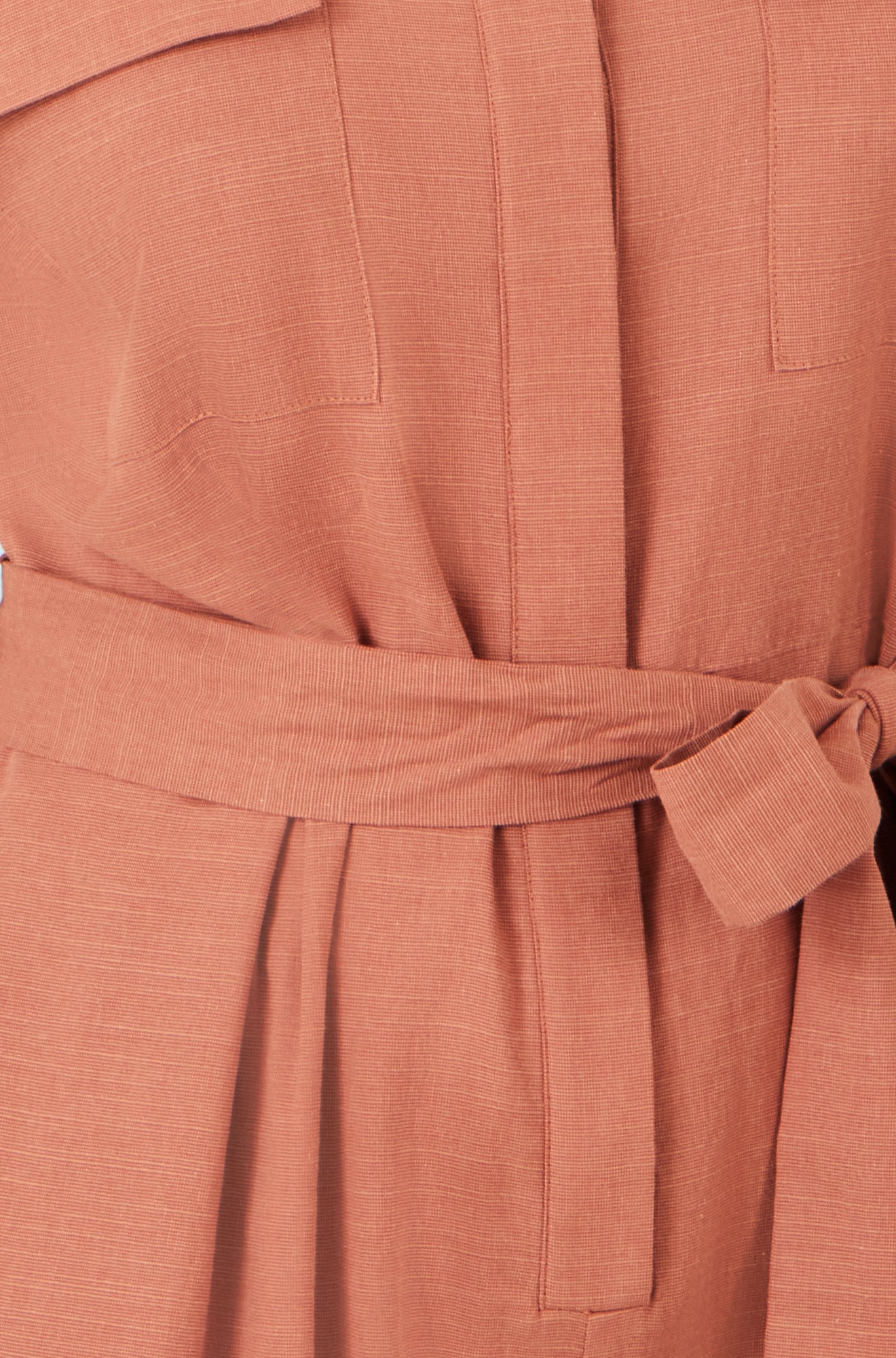 Yumi Brown Utility Relaxed Jumpsuit JUMPSUIT Yumi