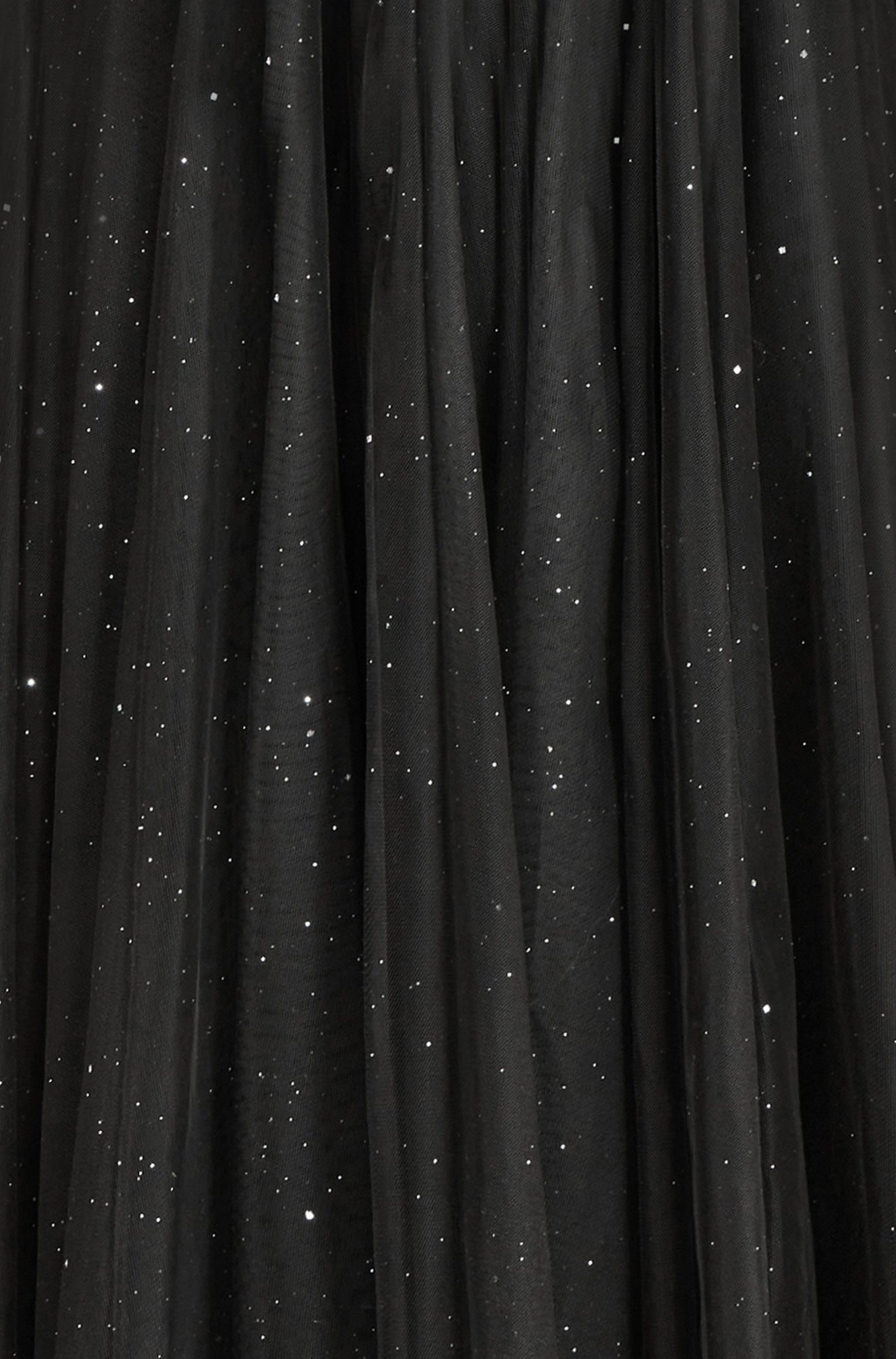 Yumi Black Sparkle Mesh Tulle Skirt Skirts Yumi