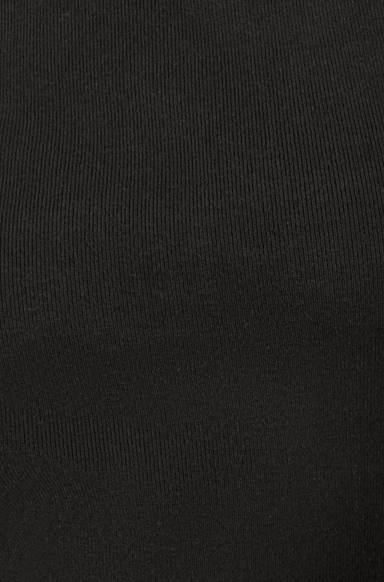 Yumi Black Knitted Ruched Midi Dress Knit Dress Yumi