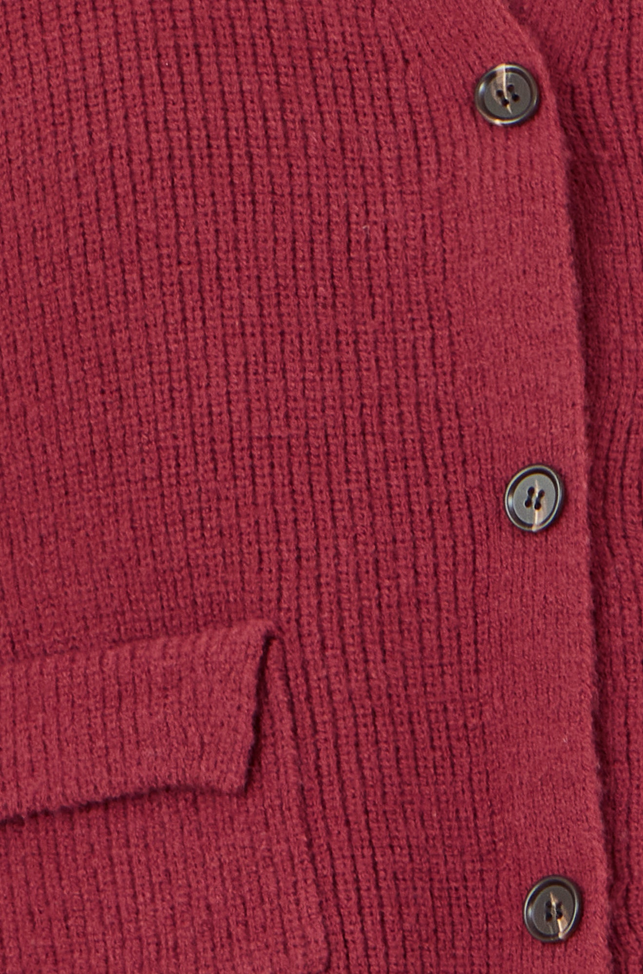 Yumi Burgundy Knitted Pullover Waistcoat Knit Pullover Yumi