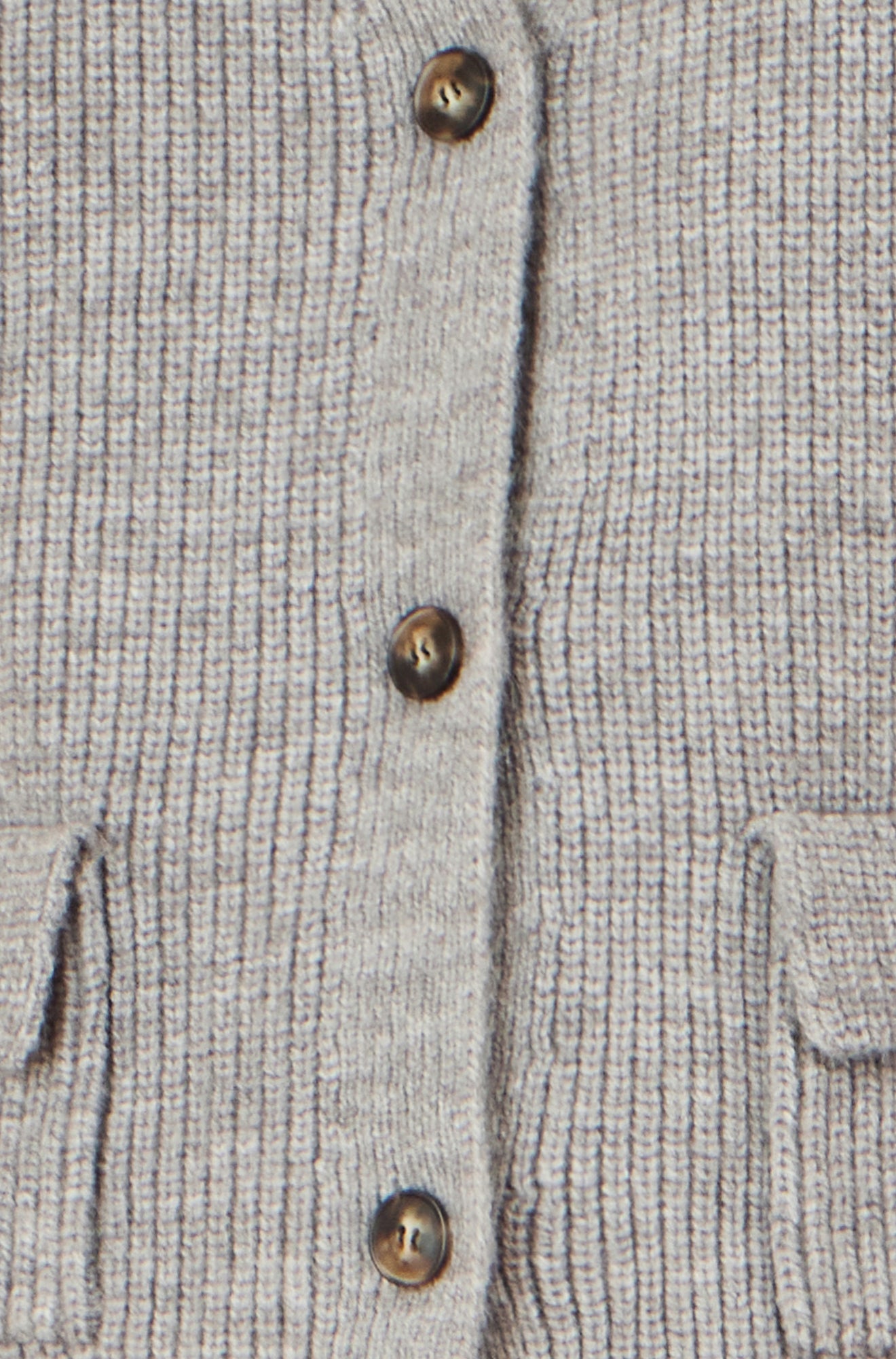 Yumi Grey Knitted Pullover Waistcoat Knit Pullover Yumi