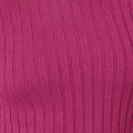 Yumi Plum Ribbed Knit Roll Neck Jumper Knit Jumper Yumi
