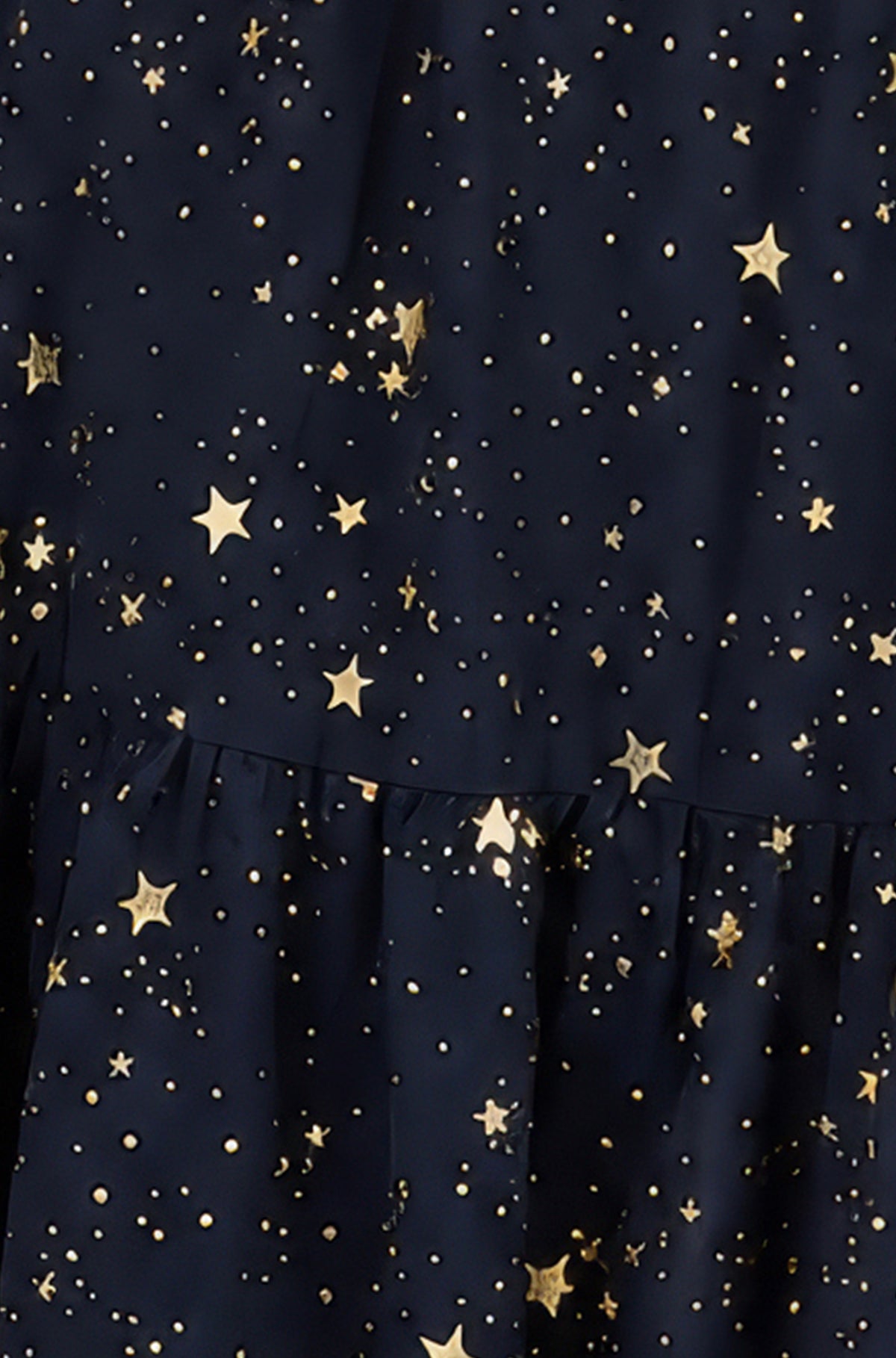 Yumi Navy Star Print Skater Dress DRES Party Yumi