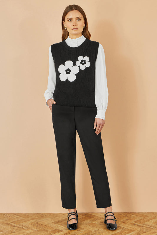 Black Stiletto Yumi Black Tailored Cigarette Trouser TROUSER Yumi