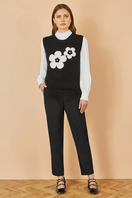 Black Stiletto Yumi Black Tailored Cigarette Trouser TROUSER Yumi