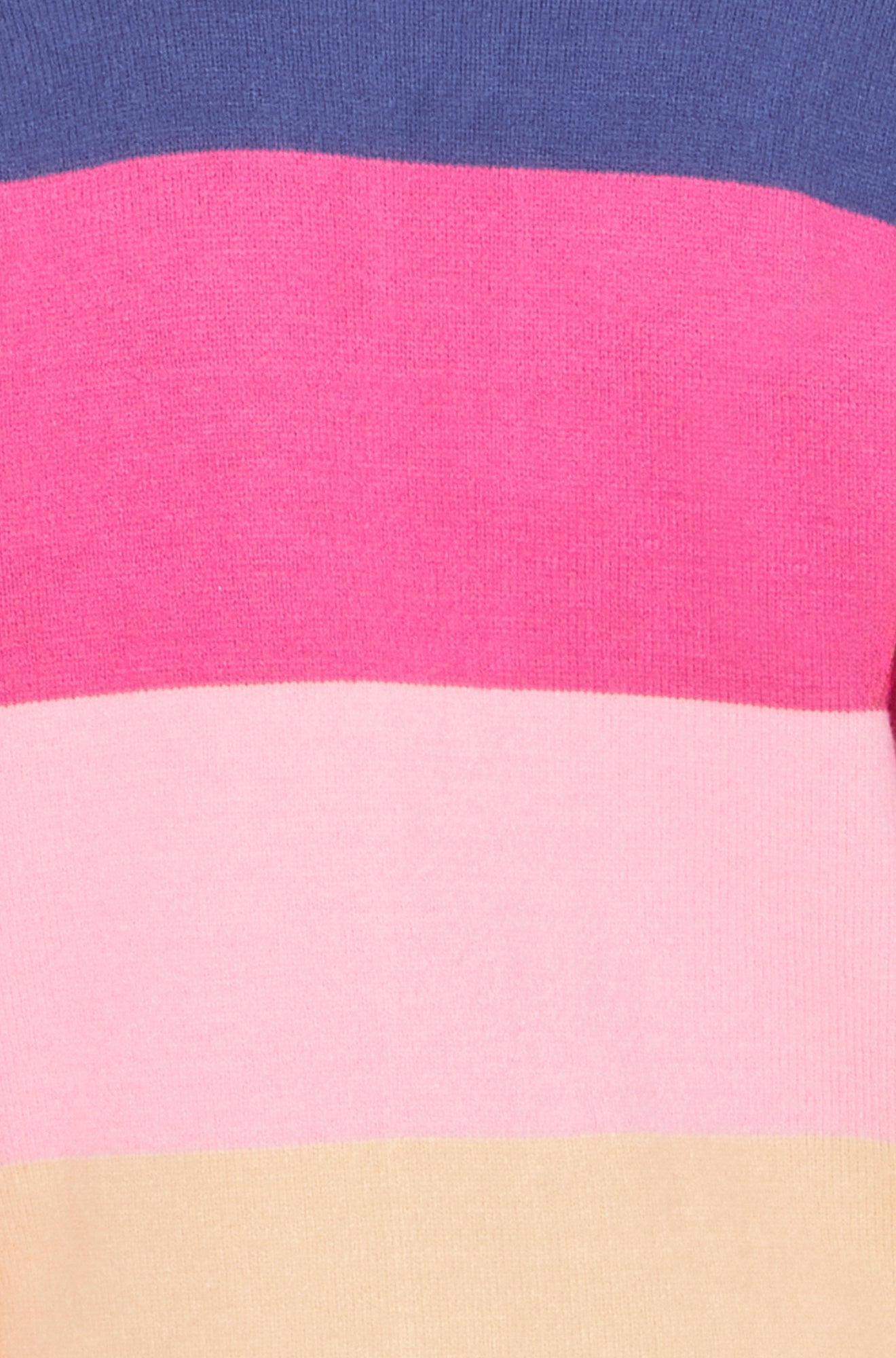 Yumi Multicolour Block Stripe Tie Front Cardigan Knit Cardigan Yumi