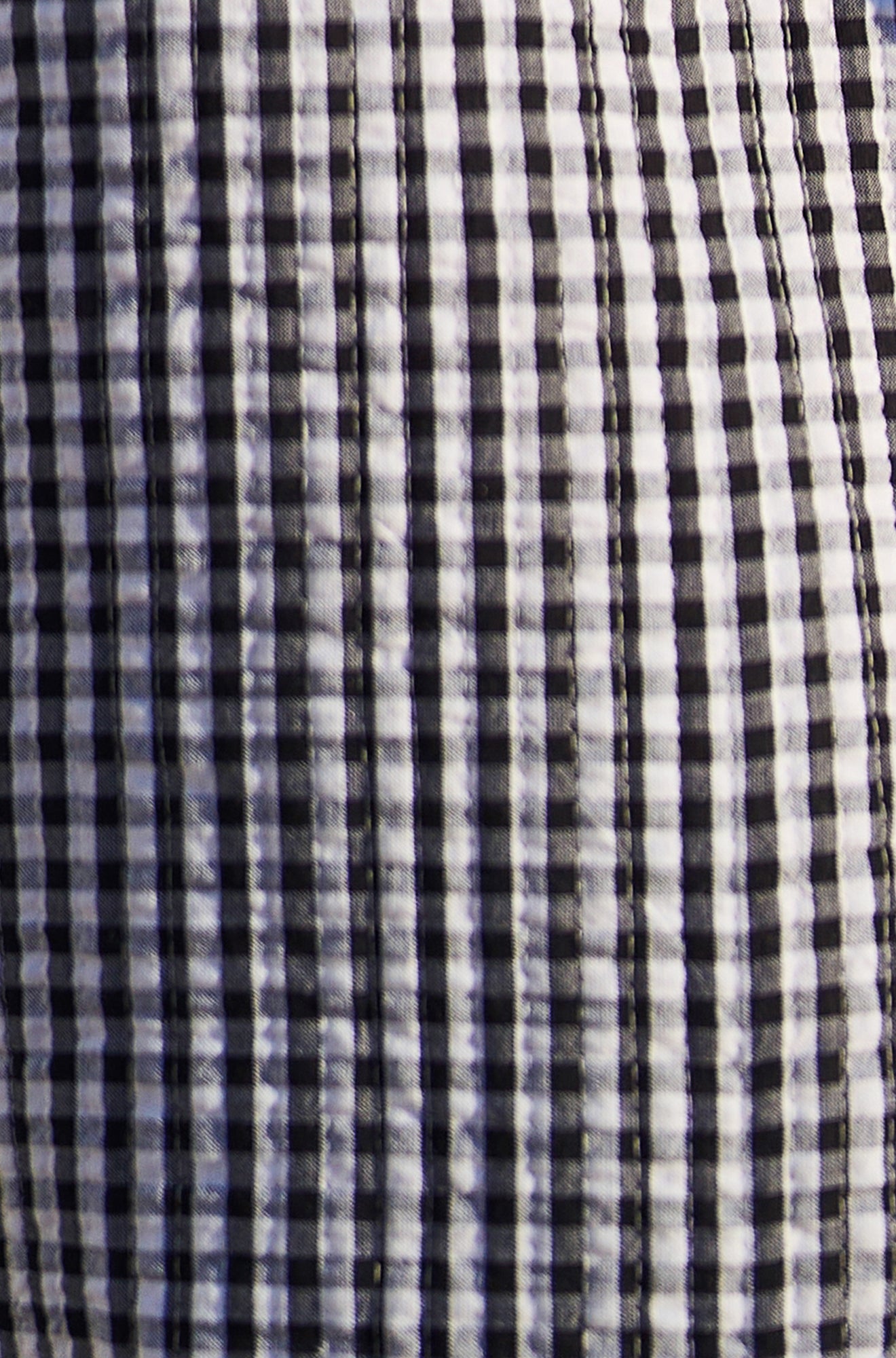 Yumi Black Gingham Frill Collar Jacket Outerwear Yumi