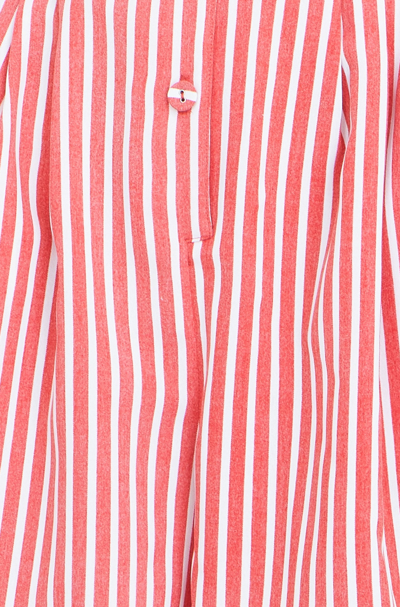 Yumi Red Stripe Retro Playsuit PLAYSUIT Yumi