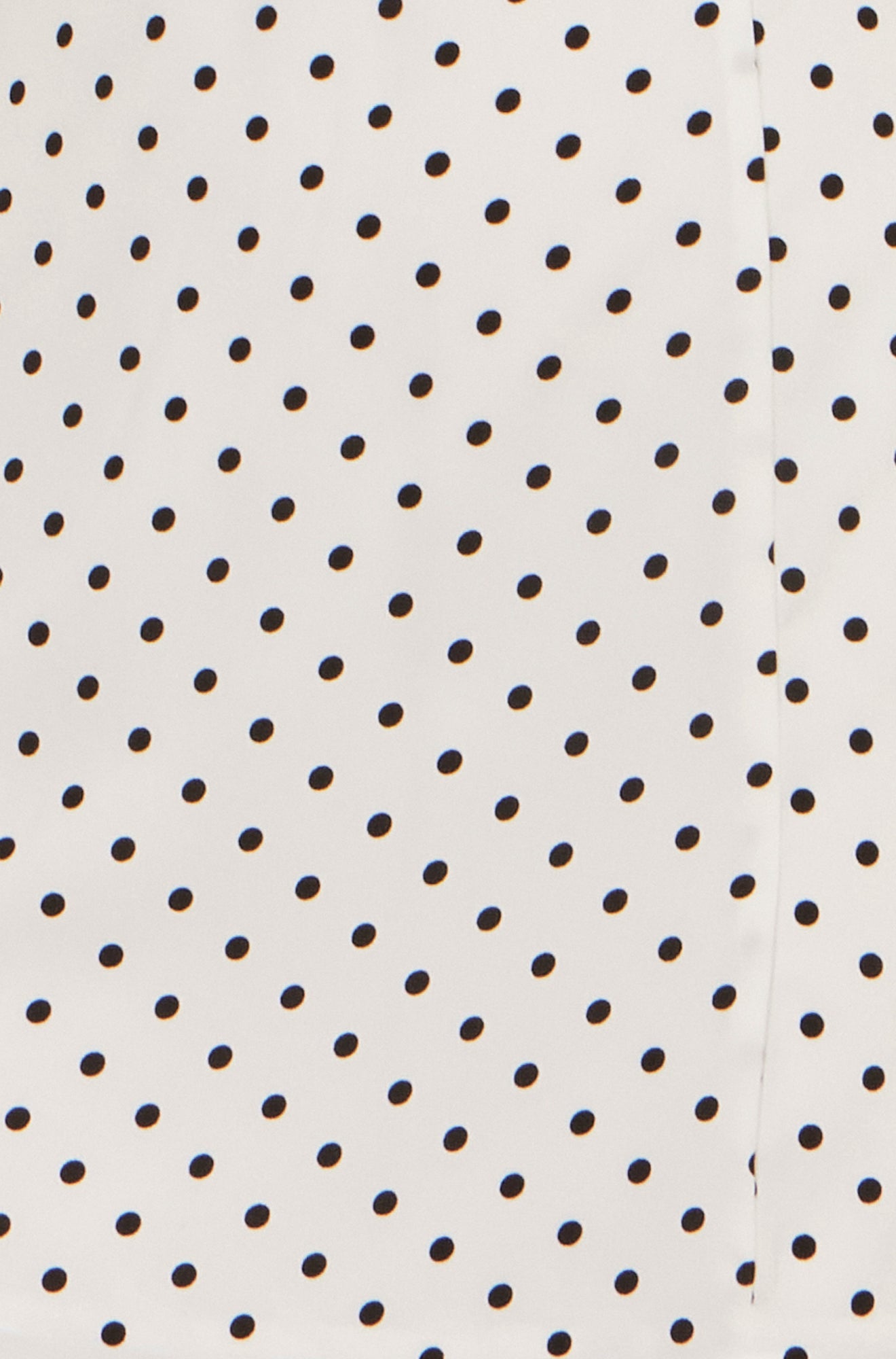 Yumi White Spot Print Wrap Tea Dress Dress Casual Yumi