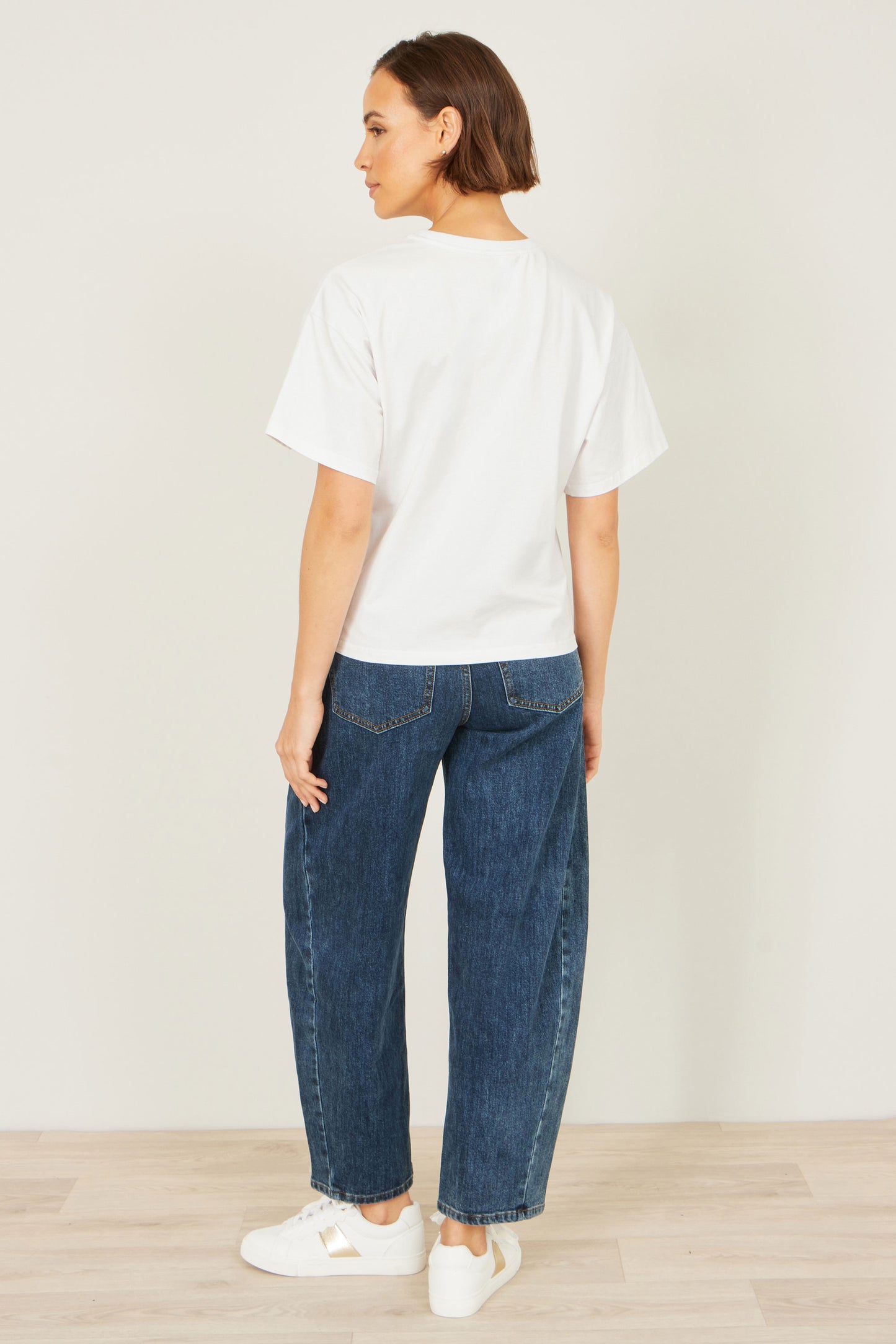 Yumi White Costa Rica Cotton T Shirt Tops Yumi