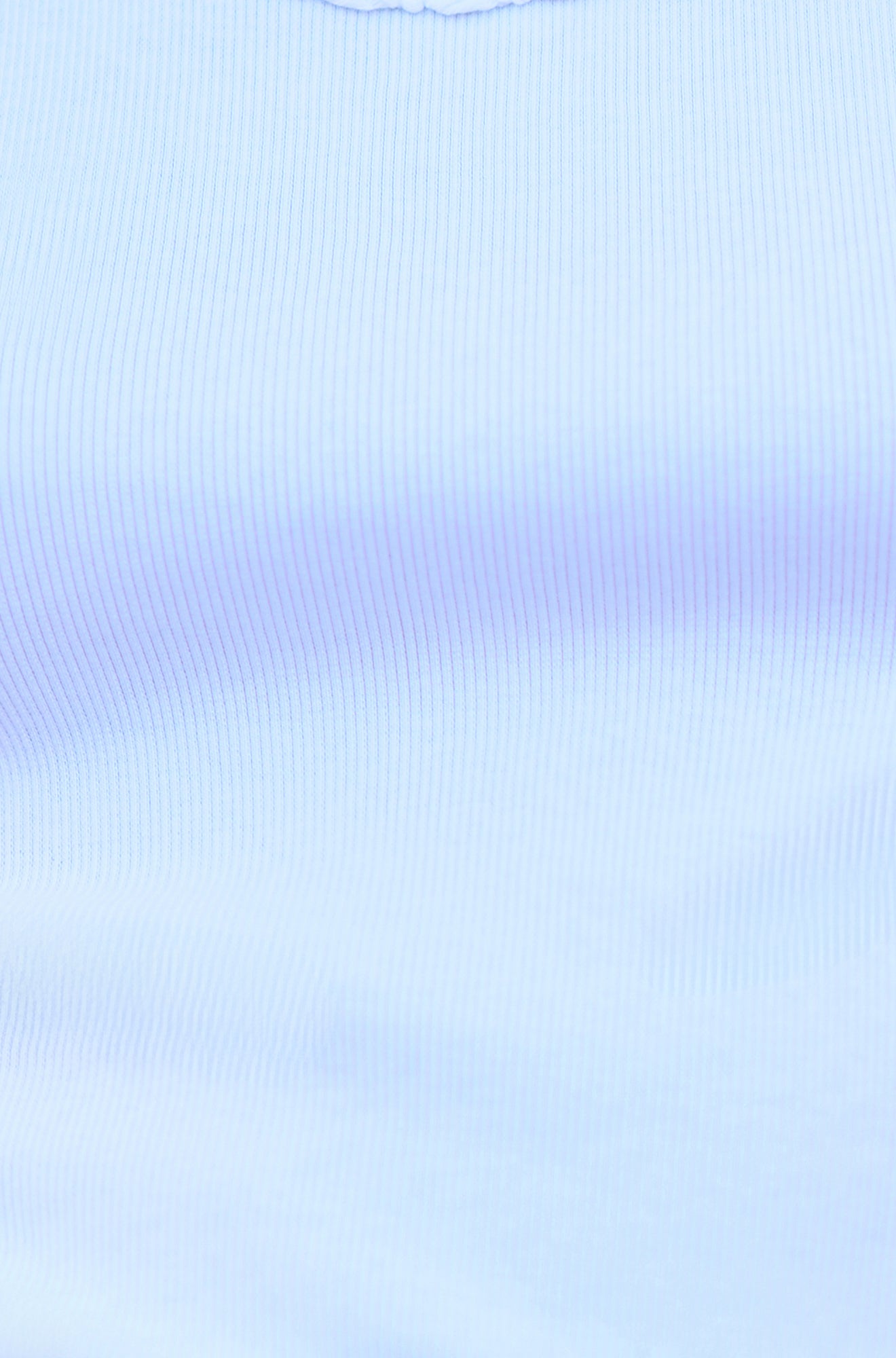 Yumi White Crochet Trim Cotton Stretch Vest Top Tops Yumi