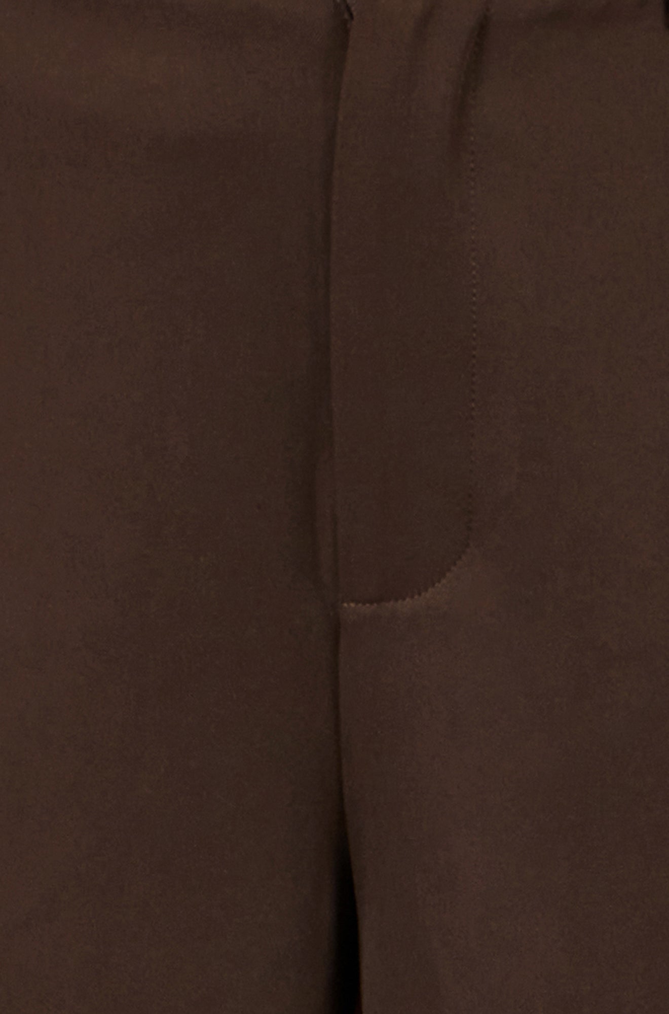 Yumi Brown Wide Leg Stretch Trousers Trouser Yumi