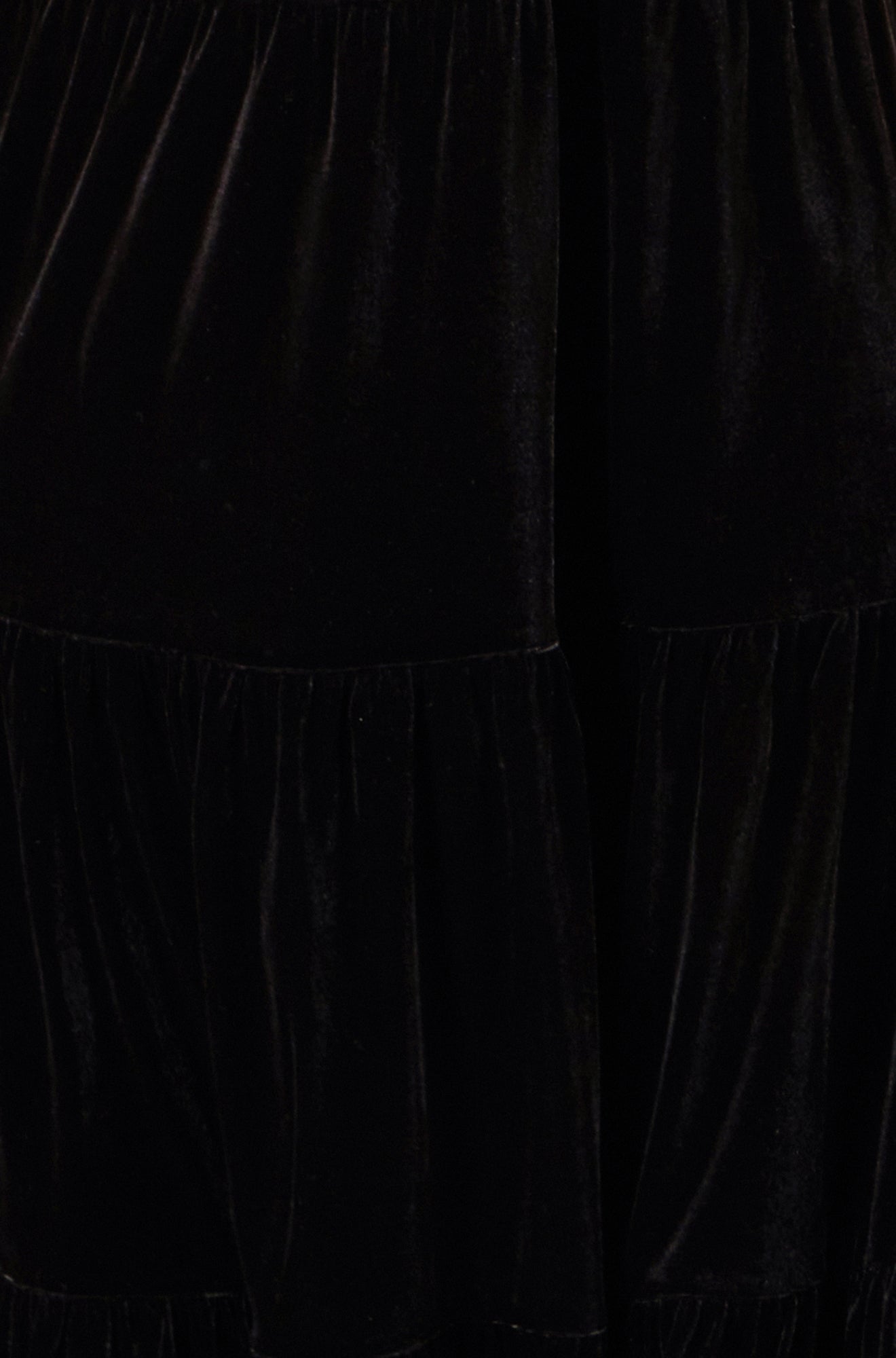 Yumi Black Velvet Halter Midi Dress With Belt Dress Party Yumi