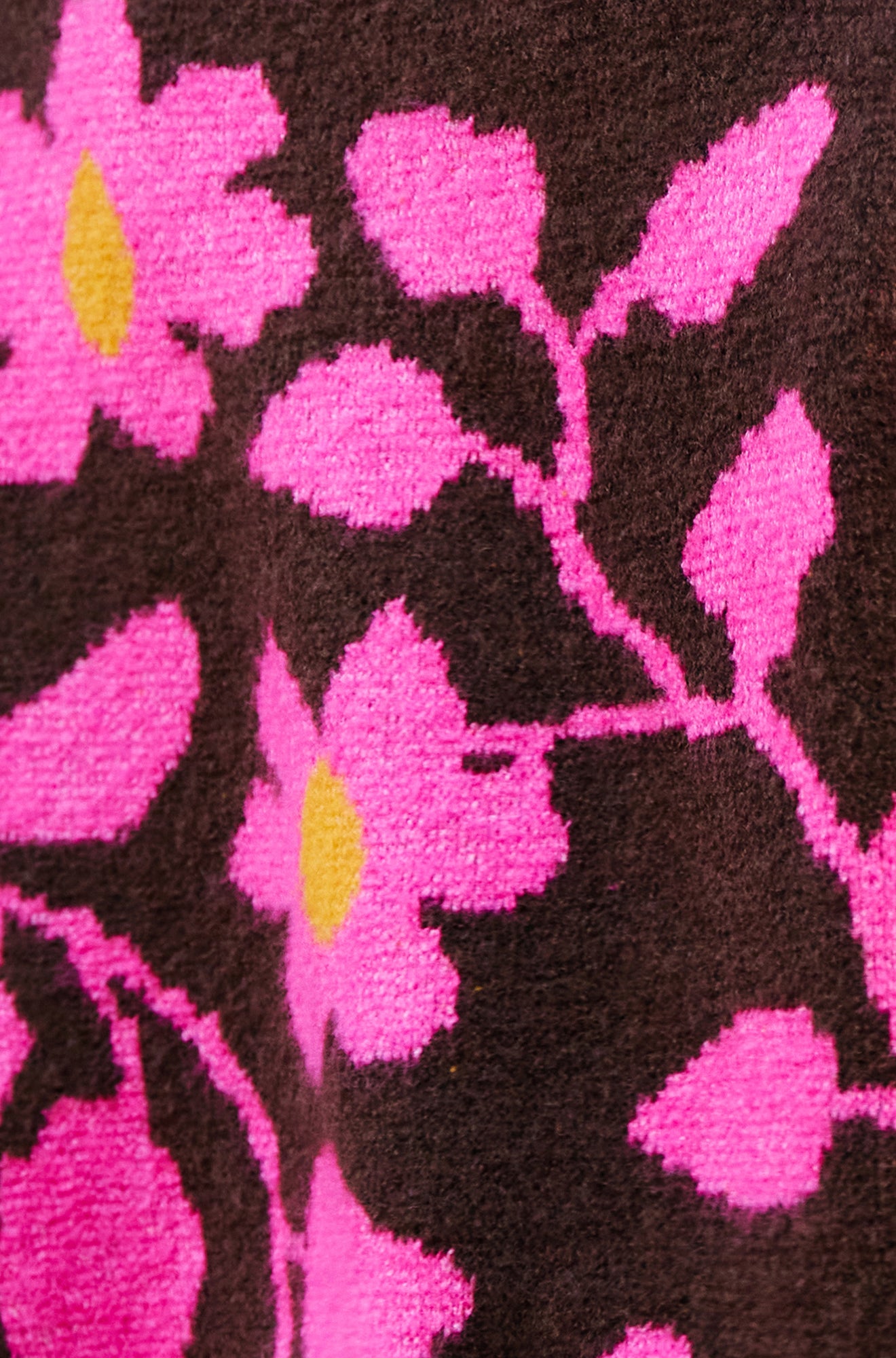 Yumi Multicolour Floral Intarsia Relaxed Fit Jumper Knit Jumper Yumi