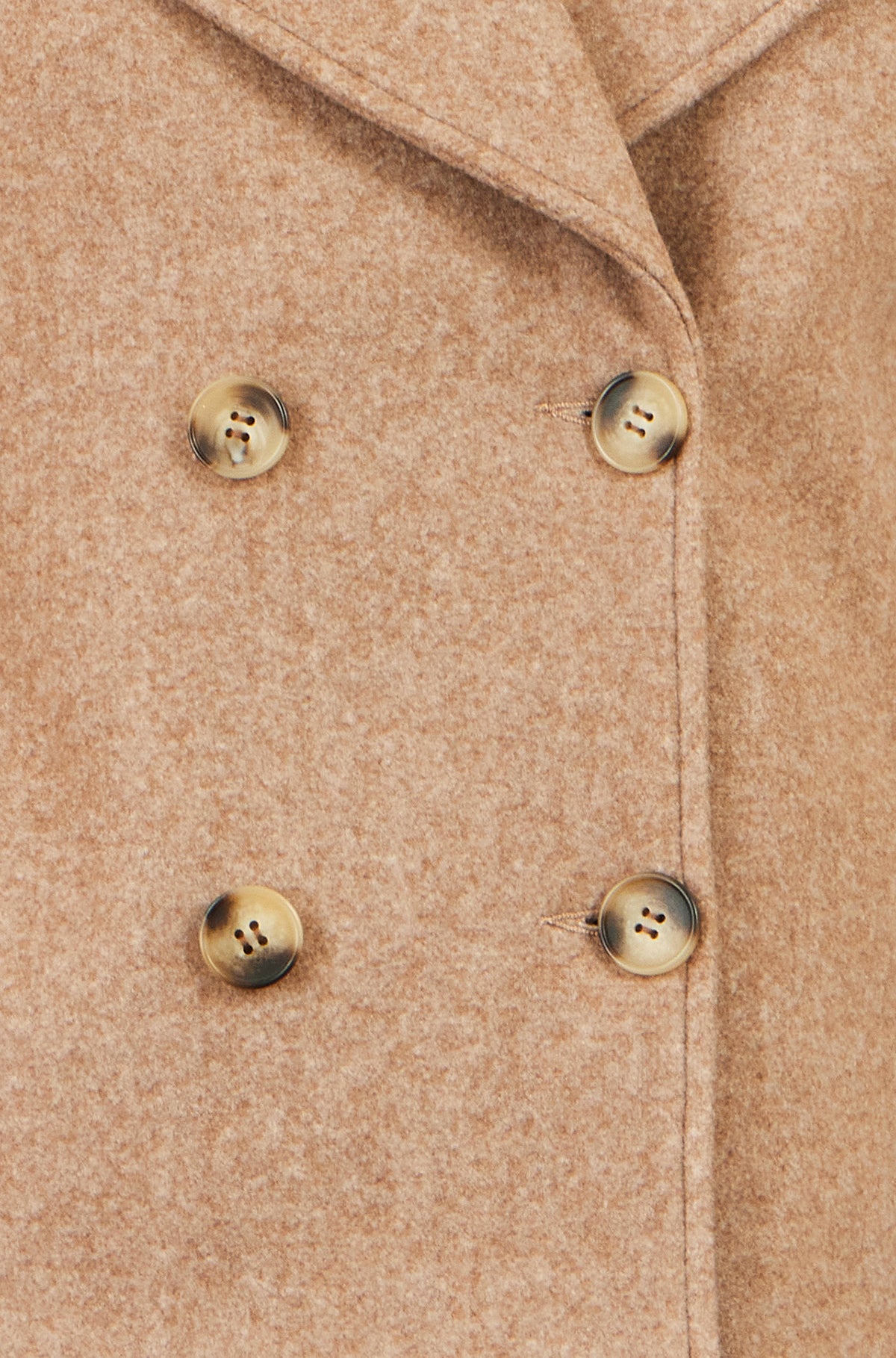 Yumi Beige Boxy Cropped Jacket Outerwear Yumi