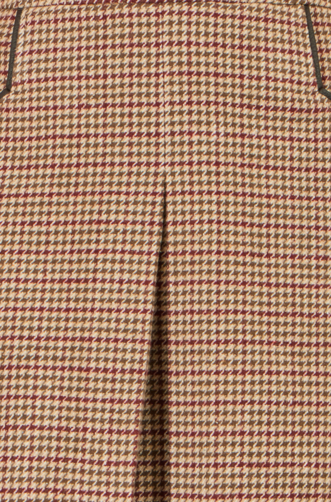 Yumi Brown Check Mini Skirt With Pockets Skirts Yumi