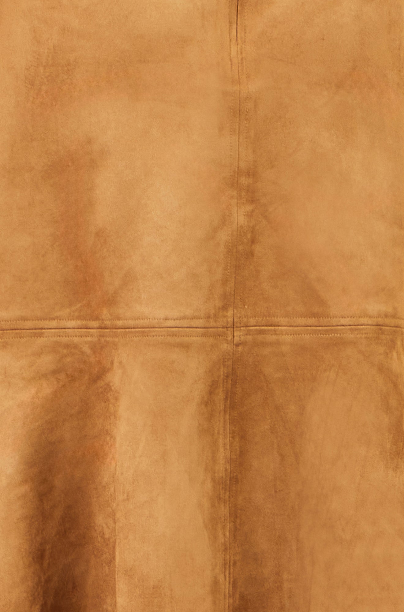 Brown Faux Suede Midi Skirt Skirts Yumi