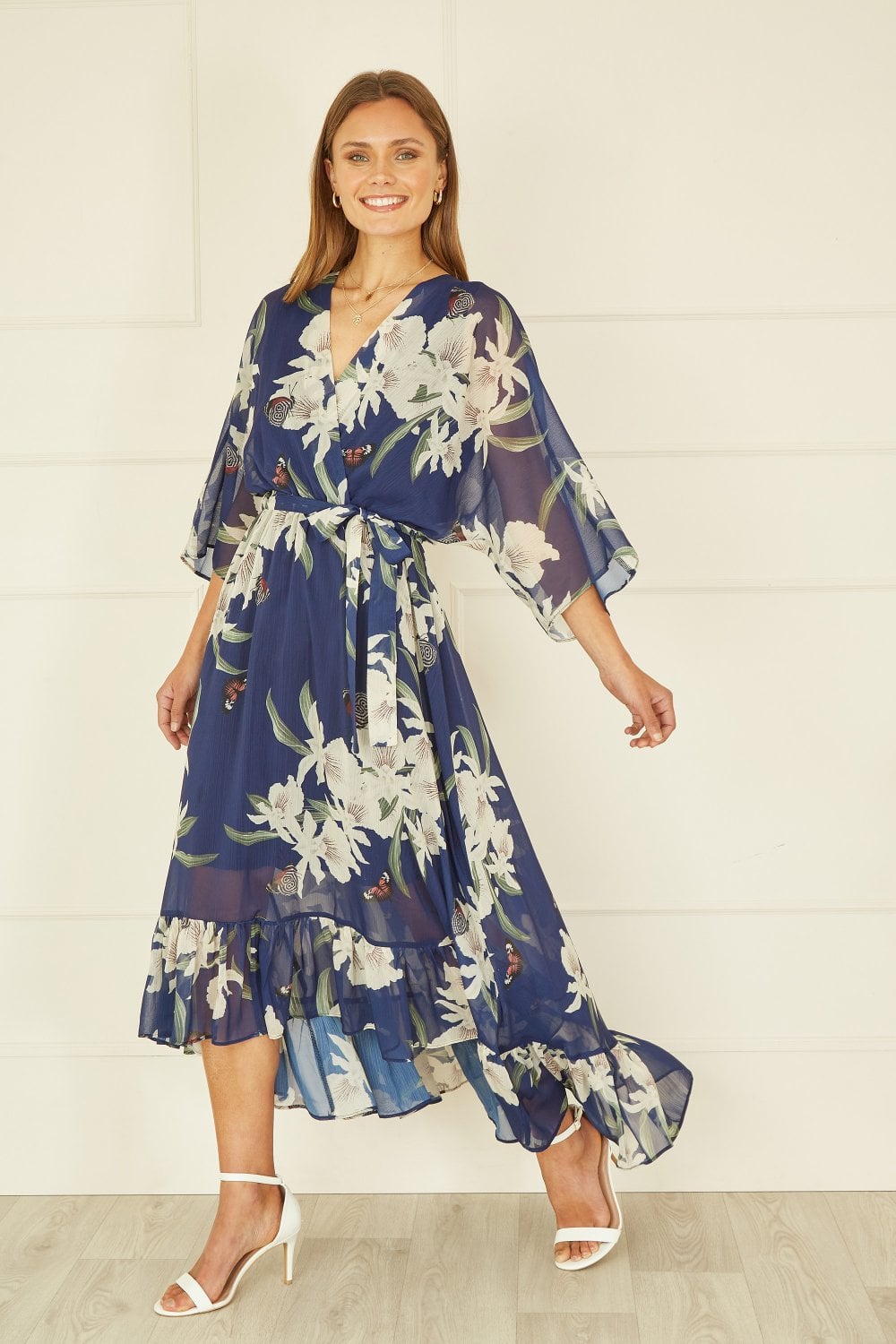 Lantern Sleeve Layered Ruffle Hem Organza Dress U2013 Artoft